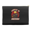 lucille is awesome Accessory Pouches