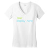 computer science Women's V-Neck T-Shirt
