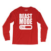 beast mode on Long Sleeve Shirts