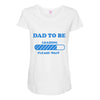 dad to be funny Maternity Scoop Neck T-shirt