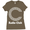 Radio Club Ladies Fitted T-Shirt