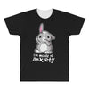 bunny anxiety All Over Men's T-shirt