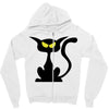 black cat Zipper Hoodie