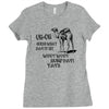 hump day camel funny t shirt guess what day it is funny tee shirt Ladies Fitted T-Shirt