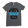 I've Been Called A Lot Of Names But Pop Pop Is My Favorite Ladies Fitted T-Shirt