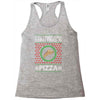 All I Want For Christmas Is Pizza Ugly Christmas For Dark Racerback Tank