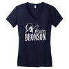 charles bronson Women's V-Neck T-Shirt