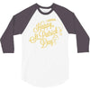 happy st patrick's day 3/4 Sleeve Shirt