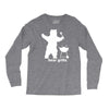 bear grills bbq funny Long Sleeve Shirts