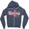 walter high school softball Zipper Hoodie