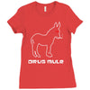 drug mule Ladies Fitted T-Shirt