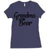 grandma bear Ladies Fitted T-Shirt
