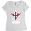 Thirty Seconds To Mars With Eagle Women's Triblend Scoop T-shirt