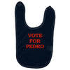 vote for pedro ringer t shirt napoleon dynamite ninja skills Baby Bibs