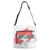 Music Adjustable Strap Totes