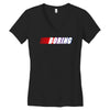 boring Women's V-Neck T-Shirt