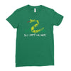 no step on snek 1 Ladies Fitted T-Shirt