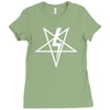 anton szandor lavey sigil Ladies Fitted T-Shirt
