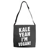 Kale Yeah I'm Vegan! Adjustable Strap Totes