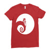 nightmare before christmas Ladies Fitted T-Shirt