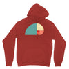 fibonacci golden ratio colorful Unisex Hoodie
