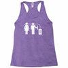 bla bla bla  fun shirt herrentag kult Racerback Tank