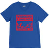 warning if zombies chase us i'm tripping you V-Neck Tee