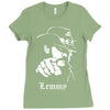 r.i.p. lemmy kilmister Ladies Fitted T-Shirt