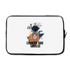 who loves cavalier king charles Laptop sleeve