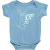 armed chihuahua ox827 best trending Baby Bodysuit