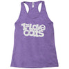 i love cats Racerback Tank