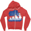 primordial snow Zipper Hoodie