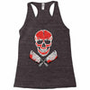 skull meat Racerback Tank