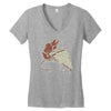 pizza rat Women's V-Neck T-Shirt