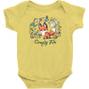 crafty fox Baby Bodysuit