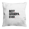 best grandpa ever Throw Pillow