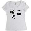 huh Women's Triblend Scoop T-shirt