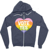 Vote Yes-Australia Marriage Equality Zipper Hoodie
