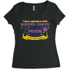 I Love Someone with Bladder Cancer to The Moon &amp; Back to Infinity Women's Triblend Scoop T-shirt