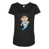 Messi Maternity Scoop Neck T-shirt