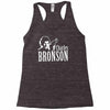 charles bronson (2) Racerback Tank