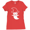 minimal wizard Ladies Fitted T-Shirt