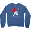 he clash inspired long sleeve Crewneck Sweatshirt