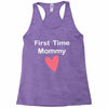 first time mommy Racerback Tank