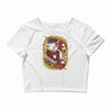 love in chaos Crop Top
