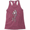 ride in 3d Racerback Tank