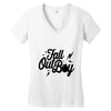 fall out Women's V-Neck T-Shirt
