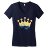 old man Women's V-Neck T-Shirt