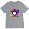 i am not gay, i just like rainbows V-Neck Tee