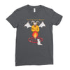 black meowgic Ladies Fitted T-Shirt